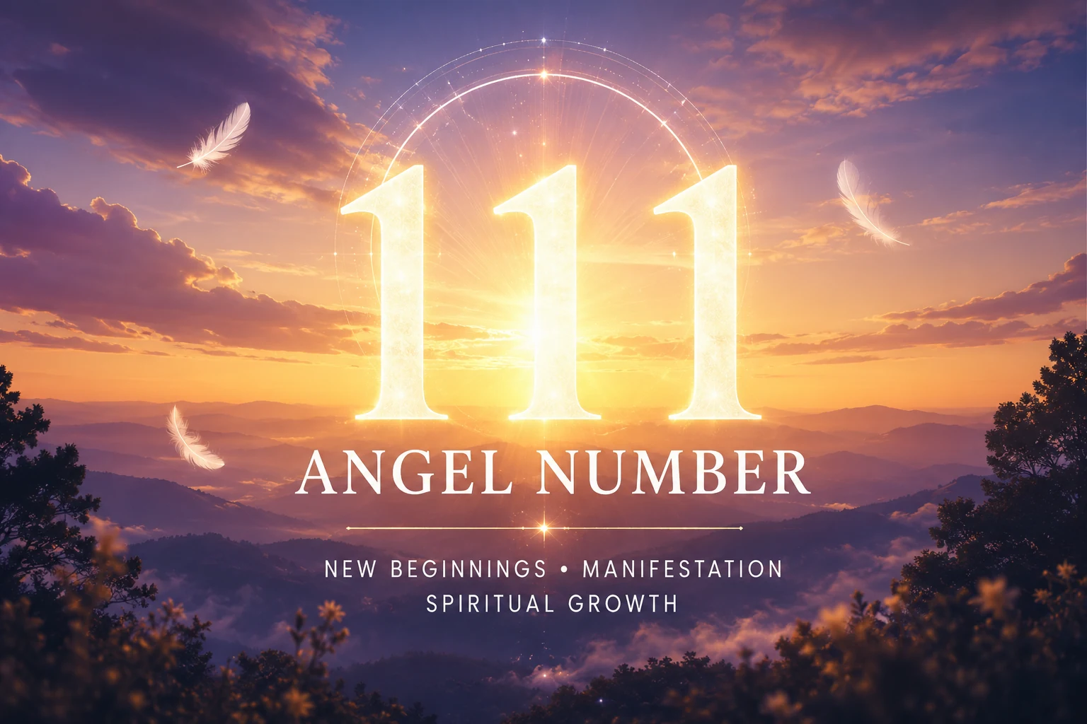 Angel number 111 meaning representing new beginnings manifestation and spiritual growth